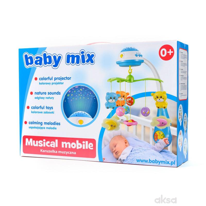 Baby Mix muzicka vrteška sa projektorom 