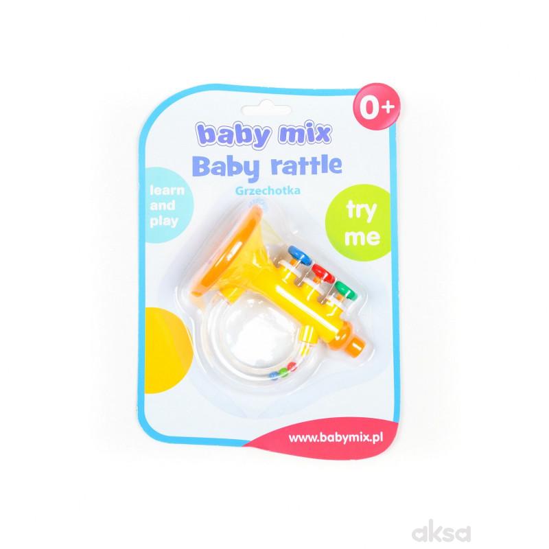 Baby Mix igračka zvečka truba 