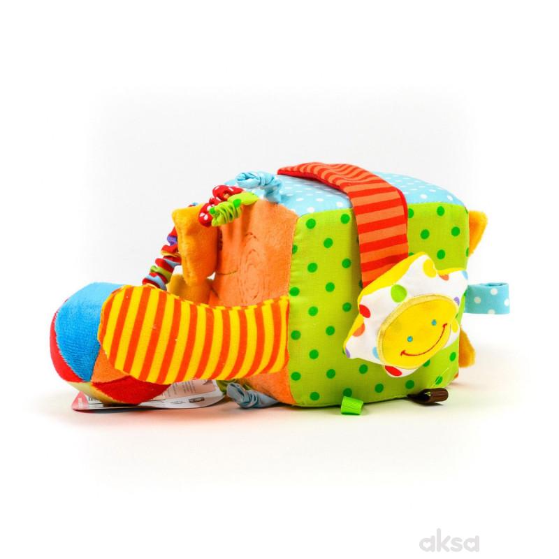 Baby Mix plišana kocka maca