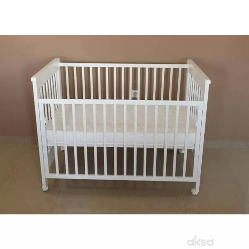 Bambino krevetac Mia, bela, sa fiokom
