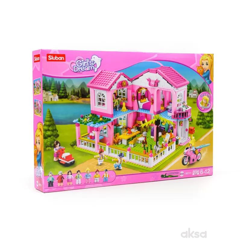 Sluban kocke, vila iz snova, 896 kom