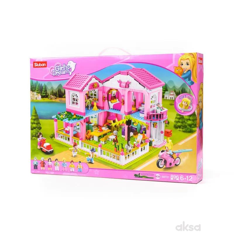 Sluban kocke, vila iz snova, 896 kom