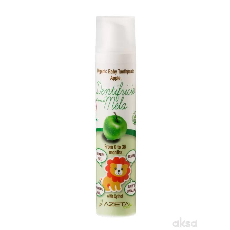 Azeta Bio organska pasta za zube jabuka 0-36M 50ml