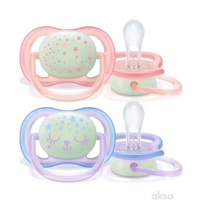 Avent laža Ultra Air noćna 0-6m, devojčica 2/1