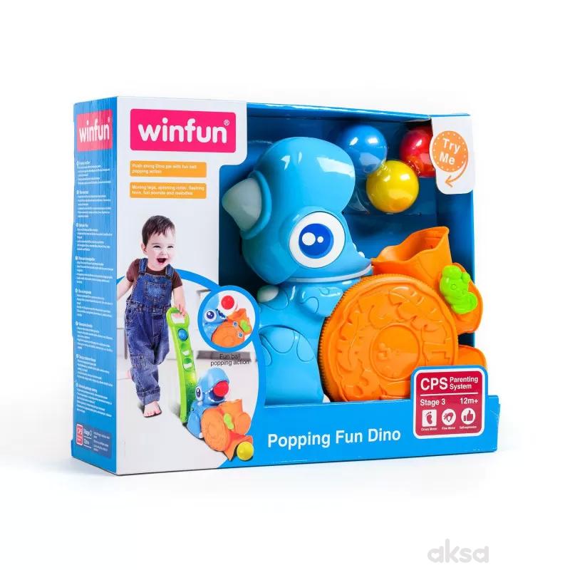 Win Fun guralica dinosaurus sa lopticama