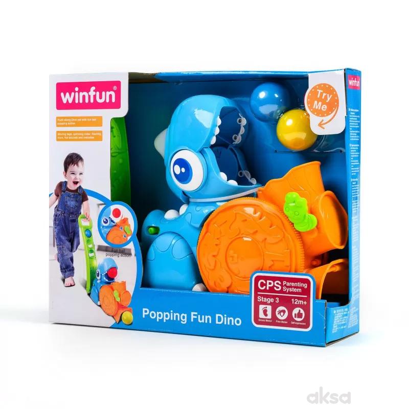 Win Fun guralica dinosaurus sa lopticama