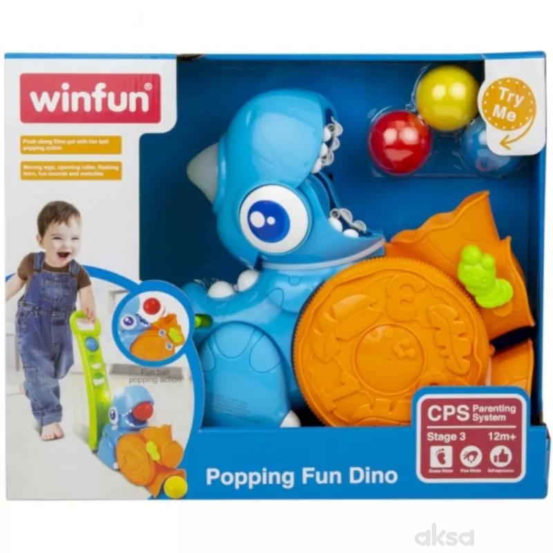 Win Fun guralica dinosaurus sa lopticama