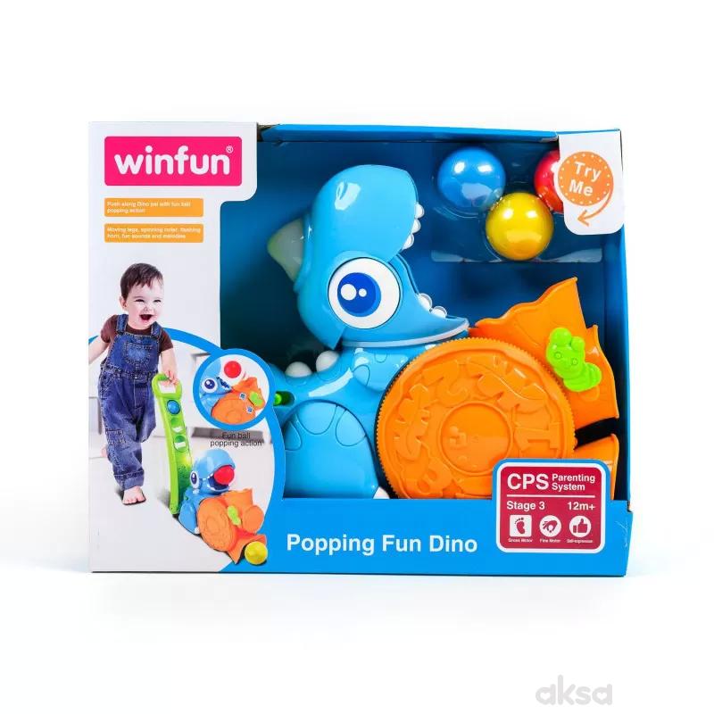 Win Fun guralica dinosaurus sa lopticama