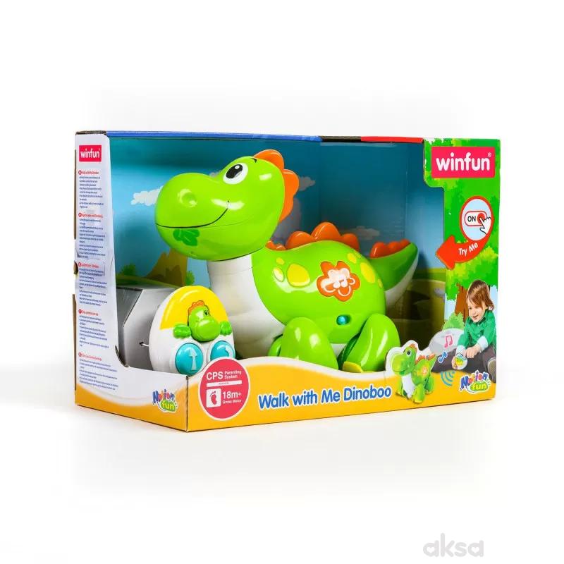 Win Fun igračka dinosaurus hodajmo zajedno