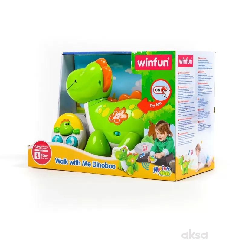 Win Fun igračka dinosaurus hodajmo zajedno