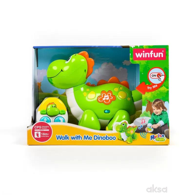 Win Fun igračka dinosaurus hodajmo zajedno