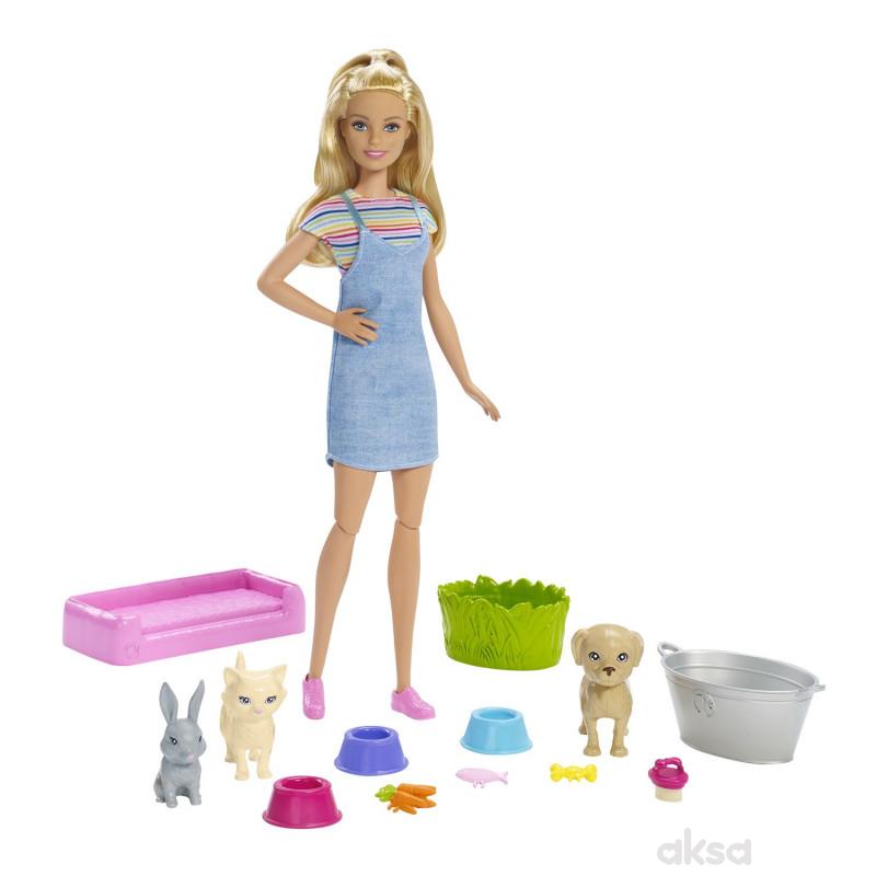 Barbie I Ljubimci Set Zabava Na Kupanju 