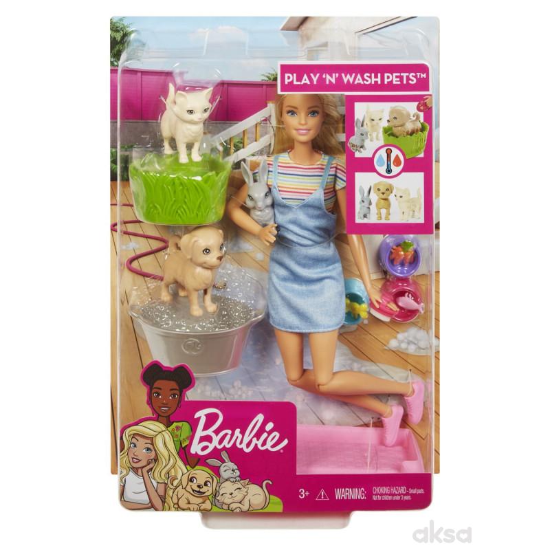 Barbie I Ljubimci Set Zabava Na Kupanju 