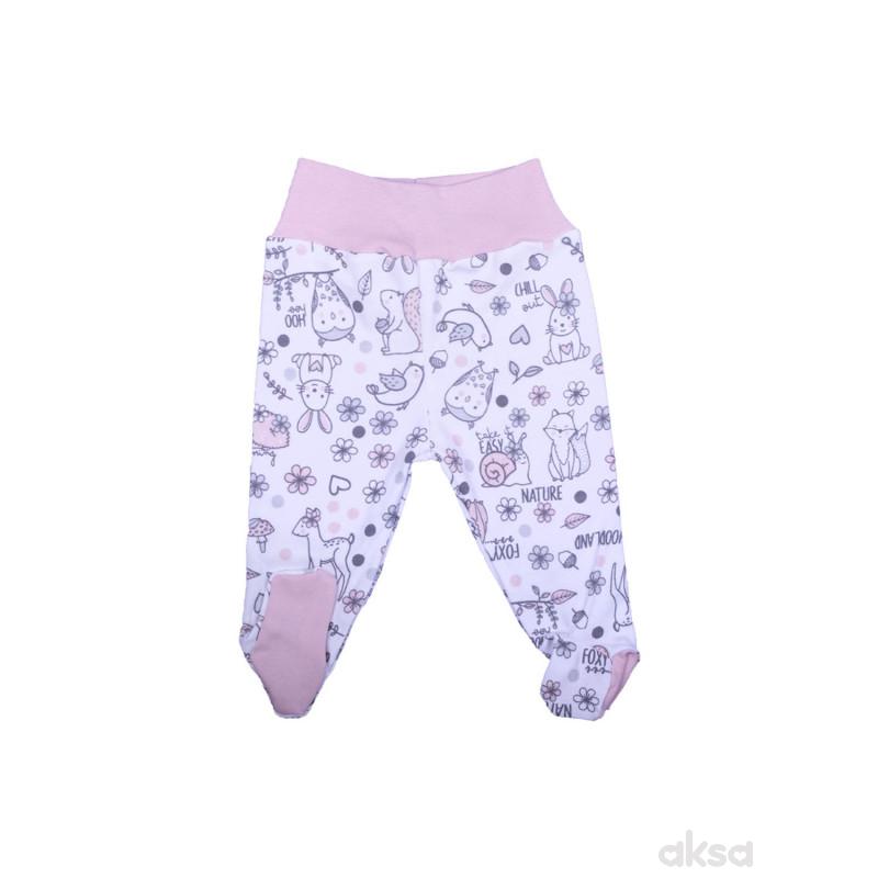MyBaby pantalone sa stopicama,devojčice