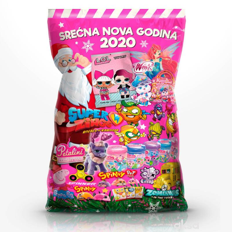 Novogodišnji paketići za devojčice 2019/2020 