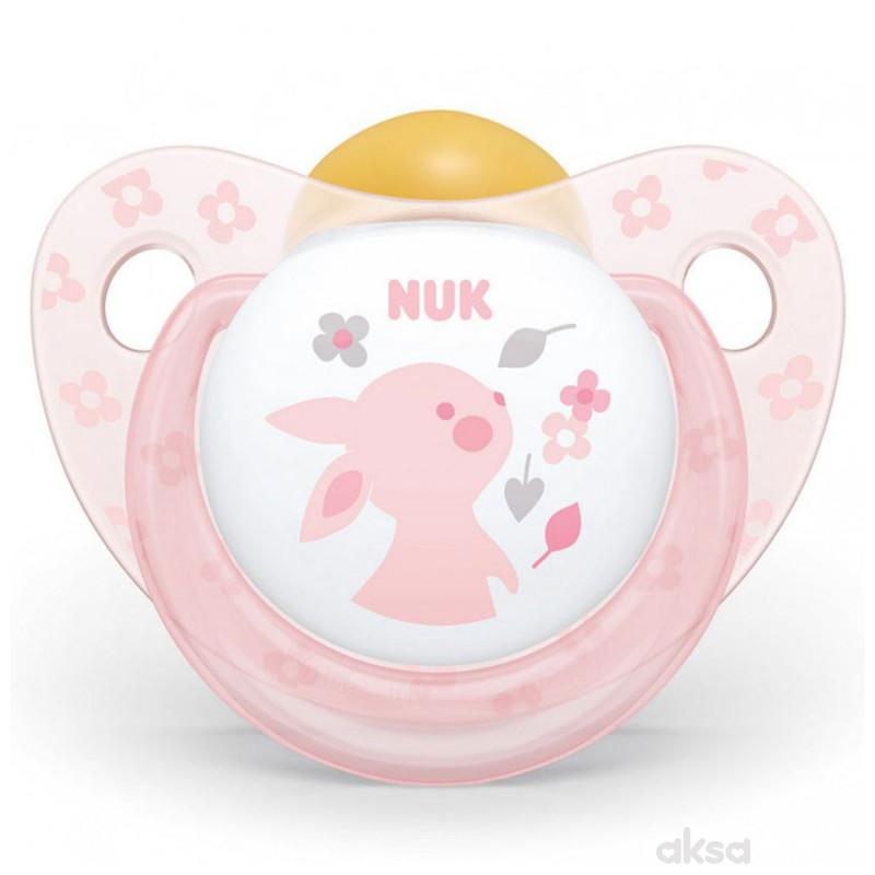 Nuk laža kaučuk roza vel1