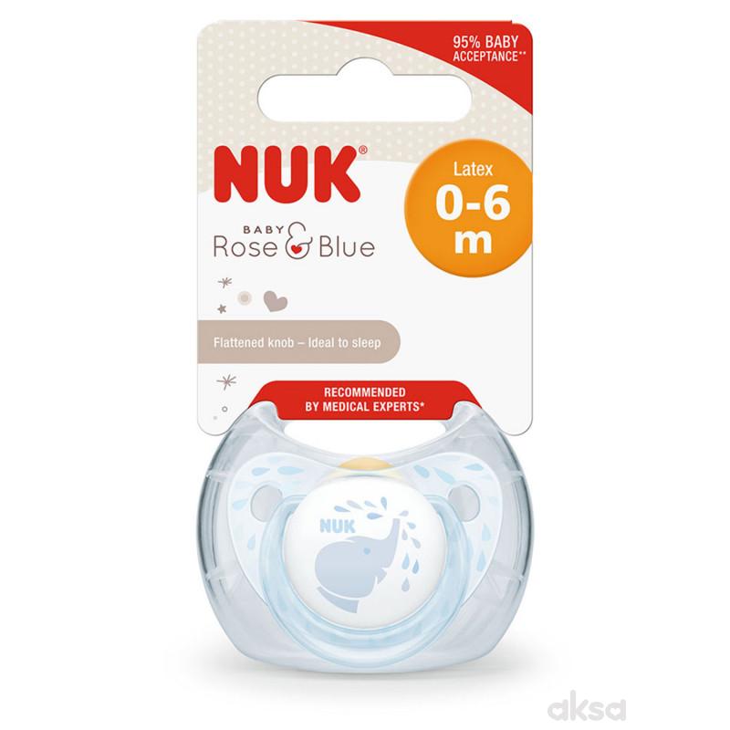 Nuk laža kaučuk plava vel1