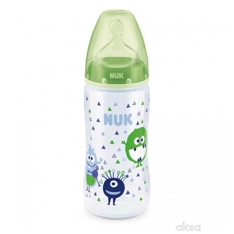 Nuk plastična flašica FC 300ml sil 