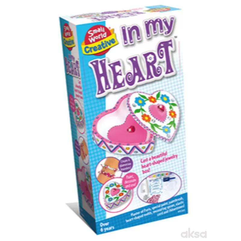 Creative Toys set za ukrašavanje u obliku srca