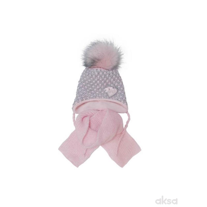 Ajs set(kapa i šal),devojčice 