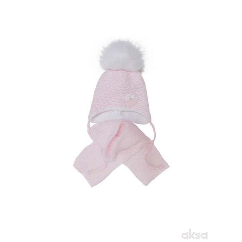 Ajs set(kapa i šal),devojčice 