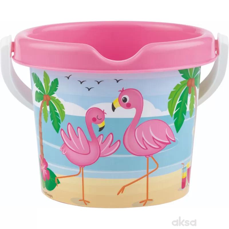 Androni Giocattoli kofica za pesak flamingos 