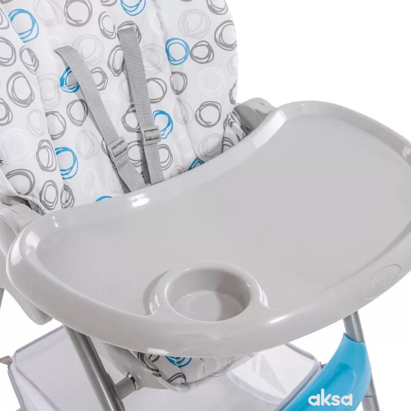 Hauck hranilica Sit n Fold, Circles Blue