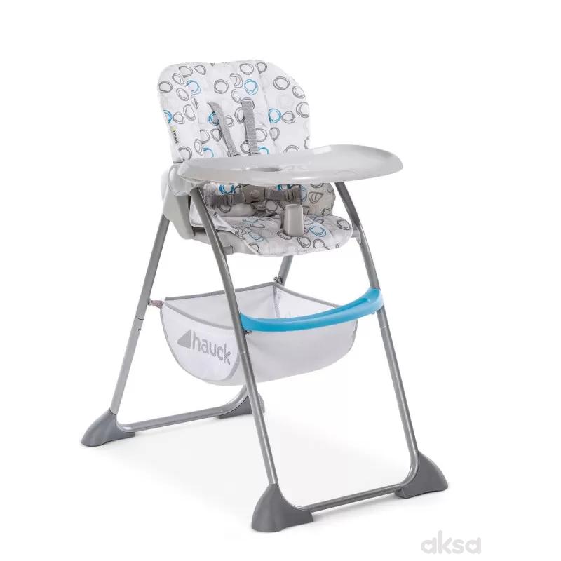 Hauck hranilica Sit n Fold, Circles Blue
