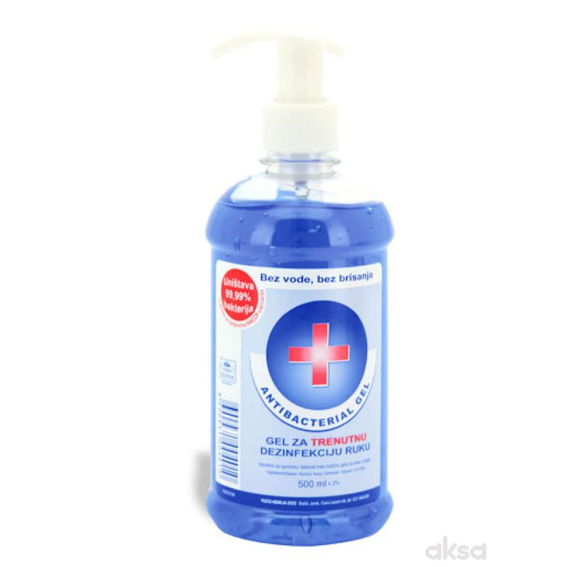 Yuco Antibacterial gel za brzu dezinfekciju 500ml 