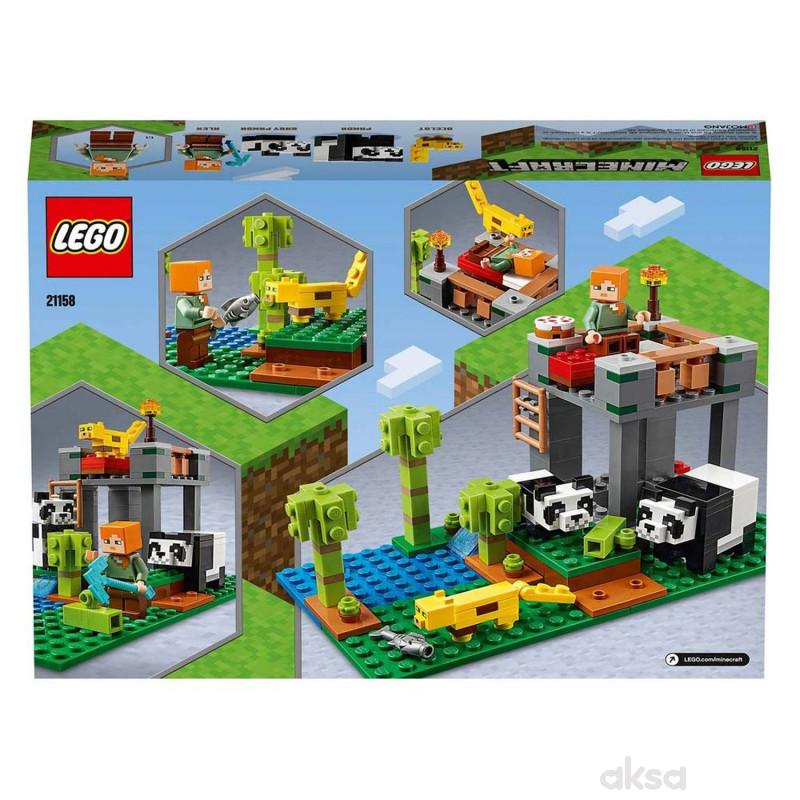 Lego Minecraft the panda nursery