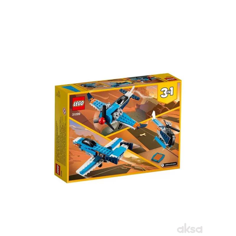 Lego Creator propeller plane