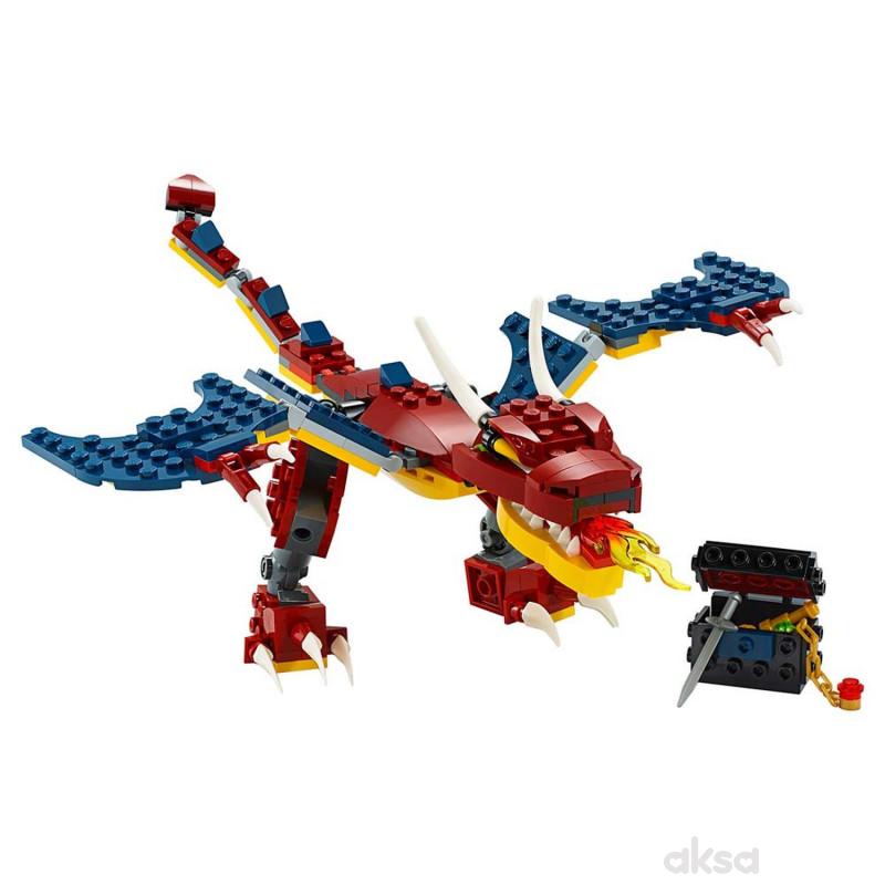 Lego Creator fire dragon