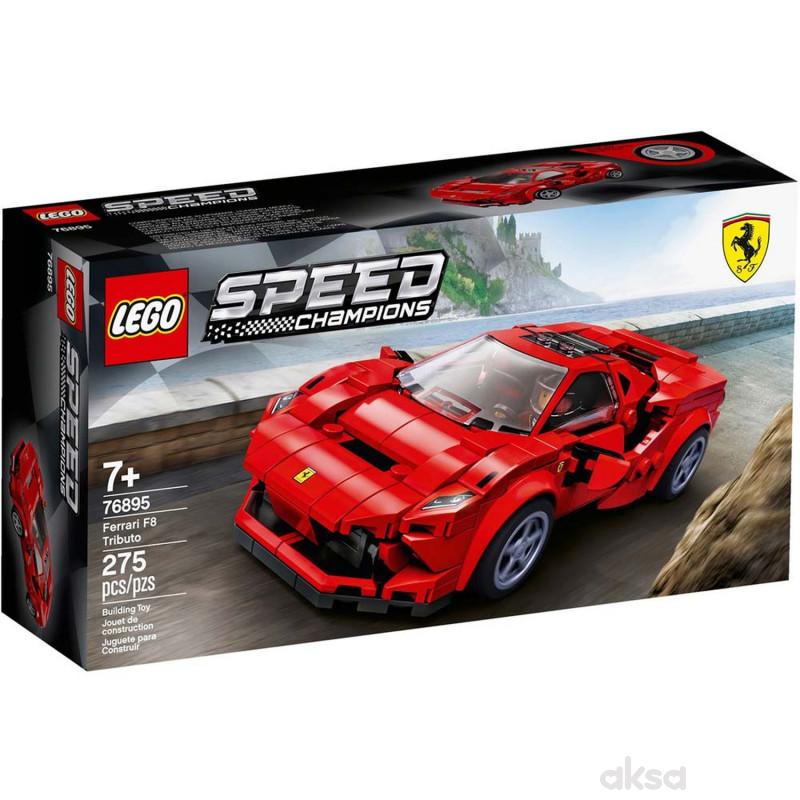Lego Speed champions ferrari F8 tributo
