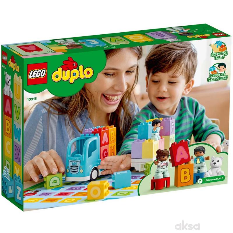 Lego Duplo alphabet truck