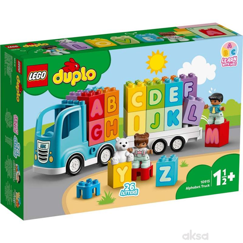Lego Duplo alphabet truck