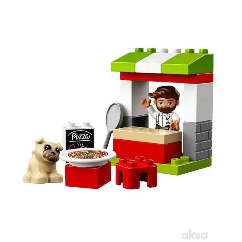 Lego Duplo pizza stand 