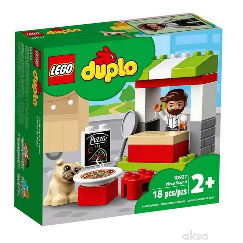 Lego Duplo pizza stand