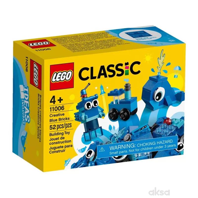 Lego Classic creative blue bricks