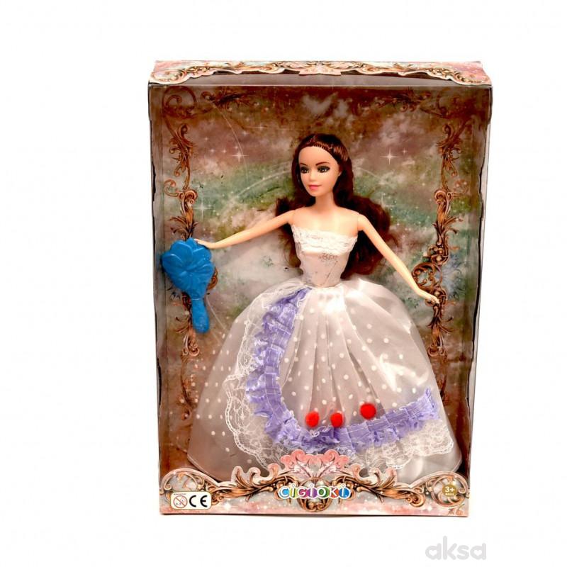 Cigioki princeza sa haljinom od tila 29cm 