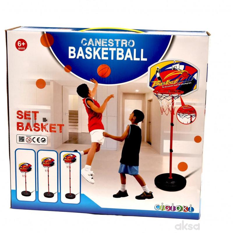 Cigioki set kosarka 116cm 