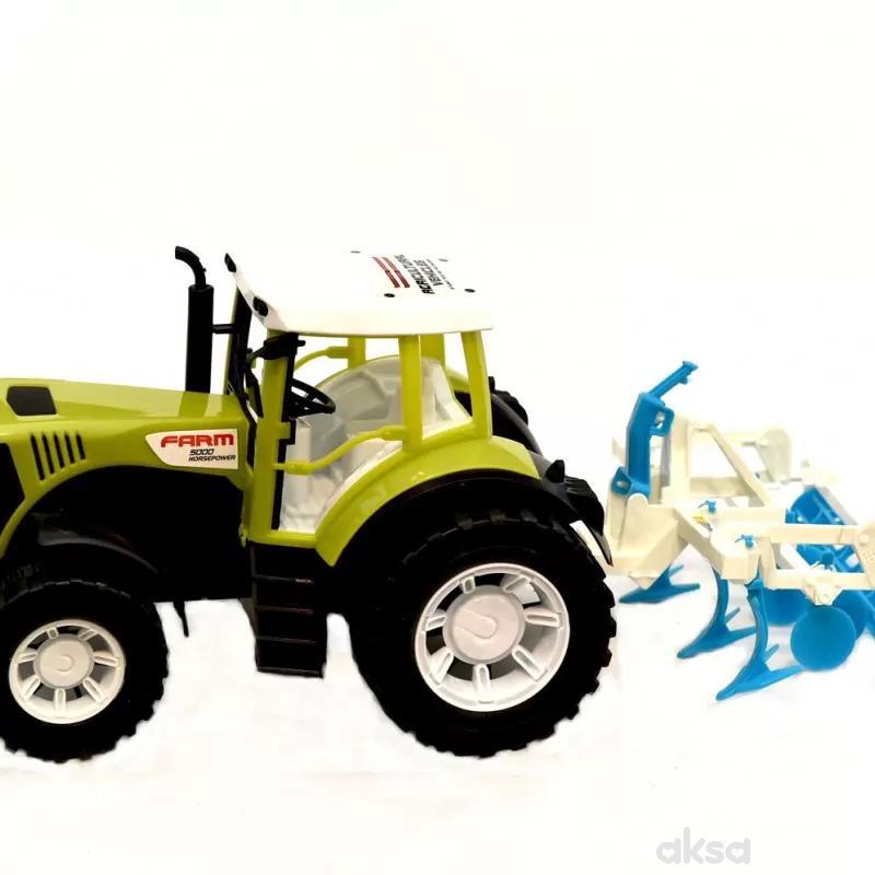 Cigioki traktor sa prikljucnom masinom 81x20x22cm 