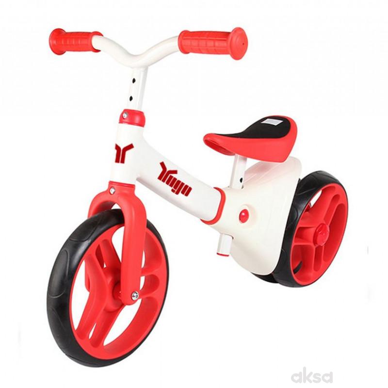 Konig 2 in 1 Training Balance Bike - Red