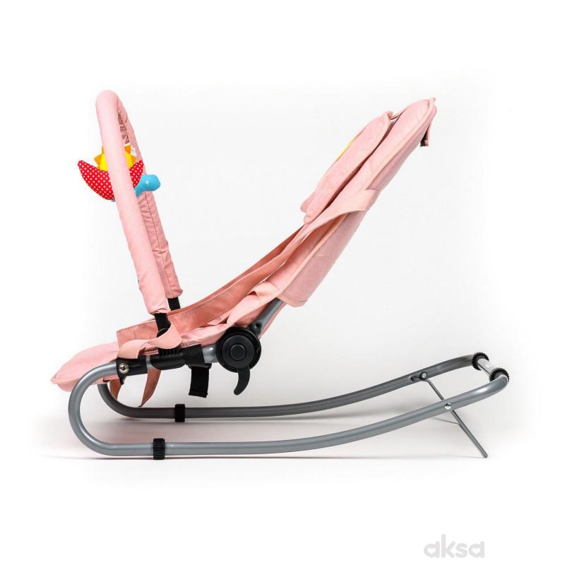 Puerri ležaljka Leone, roze