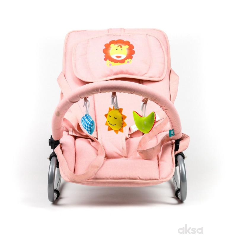 Puerri ležaljka Leone, roze
