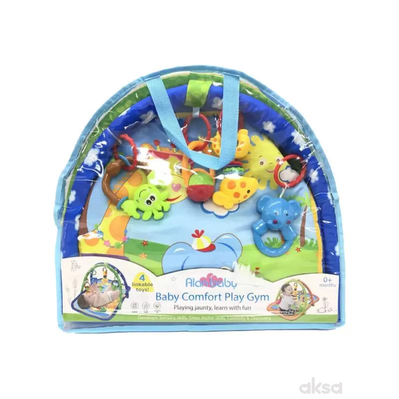 HK Mini bebi gimnastika sa životinjama, plava