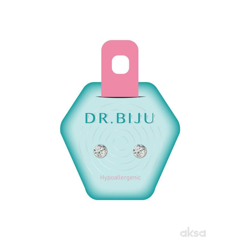 Dr.Biju minđuše 5.3mm providne krug DXI53C001