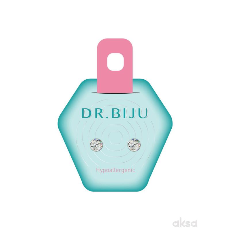 Dr.Biju minđuše 5.3mm providne krug DXI53C001 