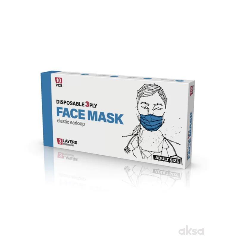 Pro safe face jednokratna maska pakovanje 10/1