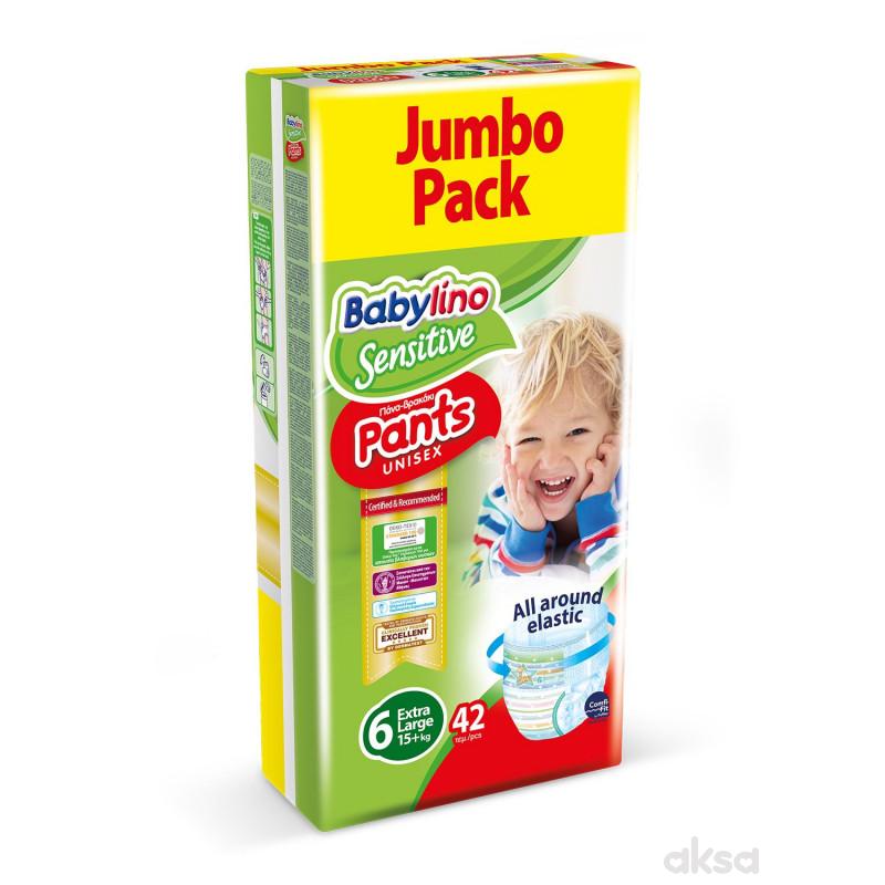 Babylino pants pelene  JP 6 ex.large 15kg+  42 kom 