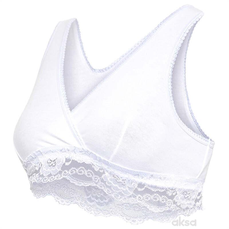 Carriwell Grudnjak-top sa čipkom,boja-bela,vel:S